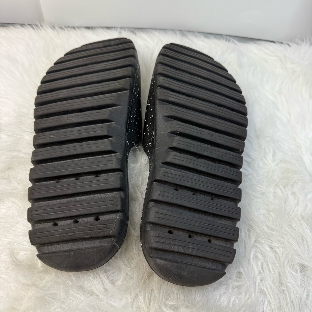 Nike Men's Jordan Super Fly Team Slide Black/White - Picture 6 of 7
